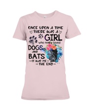 Bat dog it was me the end bat lovers Premium Fit Ladies Tee tile