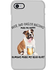 Bulldog And Beer make me happy Gift for you Phone Case tile