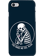 Chihuahua make me alive dog lover Phone Case tile
