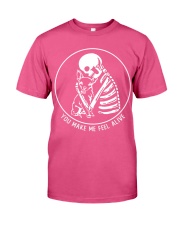 Chihuahua make me alive dog lover Premium Fit Mens Tee tile