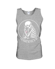 Chihuahua make me alive dog lover Unisex Tank tile