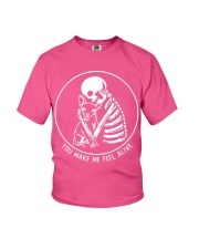 Chihuahua make me alive dog lover Youth T-Shirt tile