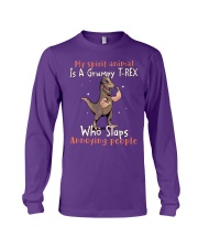 T rex annoying people t rex lover Long Sleeve Tee tile