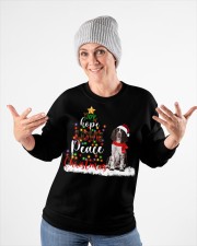 English Springer Spaniel Joy Love Hope Crewneck Sweatshirt apparel-crewneck-sweatshirt-lifestyle-front-35