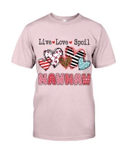 Nawnaw live love spoil gift for you Premium Fit Mens Tee tile