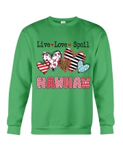 Nawnaw live love spoil gift for you Crewneck Sweatshirt tile