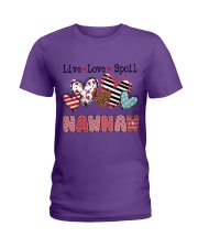 Nawnaw live love spoil gift for you Ladies T-Shirt tile