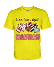 Nawnaw live love spoil gift for you V-Neck T-Shirt tile