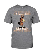 Horse annoying people horse lovers Classic T-Shirt front