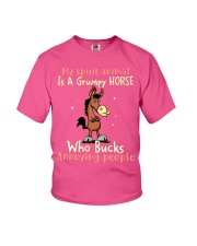 Horse annoying people horse lovers Youth T-Shirt tile