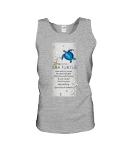 Turtle advice turtle lovers Unisex Tank tile