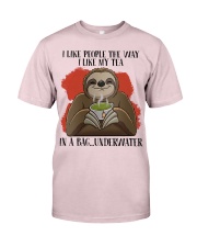 Sloth like my tea sloth lovers Premium Fit Mens Tee tile