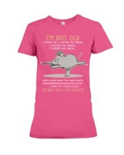 Elephant i am not old elephant lovers Premium Fit Ladies Tee tile