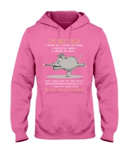 Elephant i am not old elephant lovers Hooded Sweatshirt tile