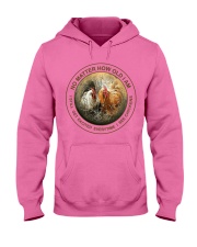 Chicken no matter chicken lover Hooded Sweatshirt tile