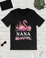 Flamingo love pink flowers personalized shirt Classic T-Shirt lifestyle-mens-crewneck-front-17