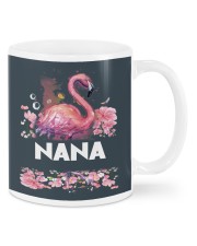 Flamingo love pink flowers personalized shirt Mugs tile