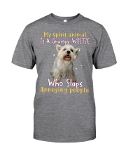 Westie annoying people westie lover dog mom Classic T-Shirt front