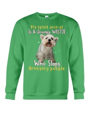 Westie annoying people westie lover dog mom Crewneck Sweatshirt tile