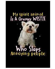 Westie annoying people westie lover dog mom Vertical Poster tile