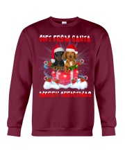 Lp 21 Dachshund gift from santa sweater Crewneck Sweatshirt tile