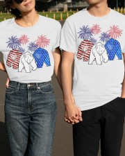 Grizzly bear flag colors Classic T-Shirt apparel-classic-tshirt-lifestyle-front-146