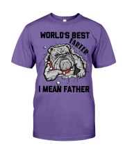 Bulldog worlds best farter gift for you Premium Fit Mens Tee tile