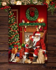 Cat Santa Warm and Cozy House Gift For Christmas 24x36 Poster aos-poster-portrait-24x36-lifestyle-20