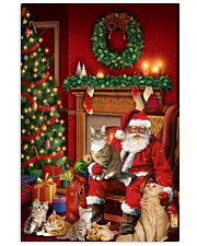 Cat Santa Warm and Cozy House Gift For Christmas 24x36 Poster front