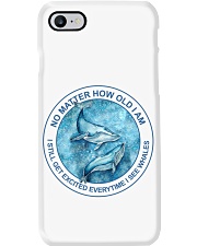 Whales No Matter gift for whale lover Phone Case tile