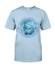 Whales No Matter gift for whale lover Classic T-Shirt tile