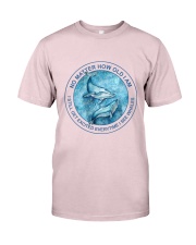 Whales No Matter gift for whale lover Premium Fit Mens Tee tile