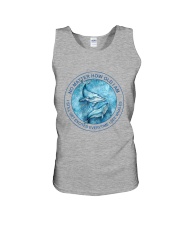 Whales No Matter gift for whale lover Unisex Tank tile