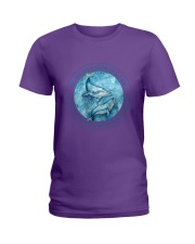Whales No Matter gift for whale lover Ladies T-Shirt tile
