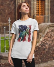 Turtle butterfly on nose turtle lovers Classic T-Shirt apparel-classic-tshirt-lifestyle-06