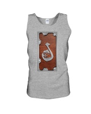 Fishing cool and cute Unisex Tank tile