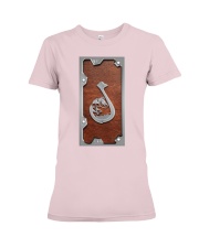 Fishing cool and cute Premium Fit Ladies Tee tile