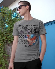Chicken and dog it was me the chicken lovers Classic T-Shirt apparel-classic-tshirt-lifestyle-17