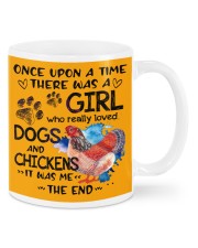 Chicken and dog it was me the chicken lovers Mugs tile