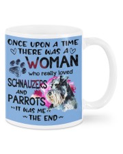 Schnauzer and Parrot it was me the end cus Mugs tile