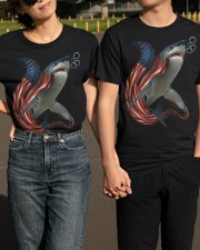 Shark cool and freedom shark lovers Classic T-Shirt apparel-classic-tshirt-lifestyle-front-146