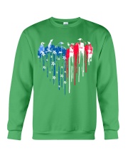 Penguin freedom colors penguin lovers Crewneck Sweatshirt tile