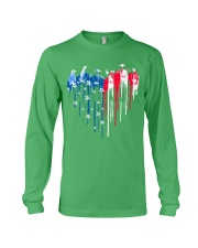 Penguin freedom colors penguin lovers Long Sleeve Tee tile