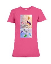 Butterfly Heaven in home Gift for you Premium Fit Ladies Tee tile