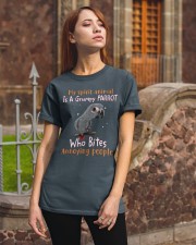 Parrot annoying people jl Classic T-Shirt apparel-classic-tshirt-lifestyle-06