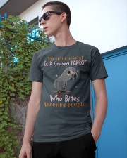 Parrot annoying people jl Classic T-Shirt apparel-classic-tshirt-lifestyle-17