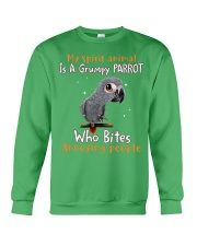 Parrot annoying people jl Crewneck Sweatshirt tile