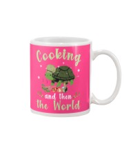 Cooking and Turtle gift for you Mug tile