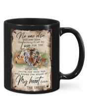 Tiger the sound of my heart tiger lovers Mugs tile