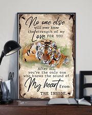 Tiger the sound of my heart tiger lovers 11x17 Poster lifestyle-poster-2